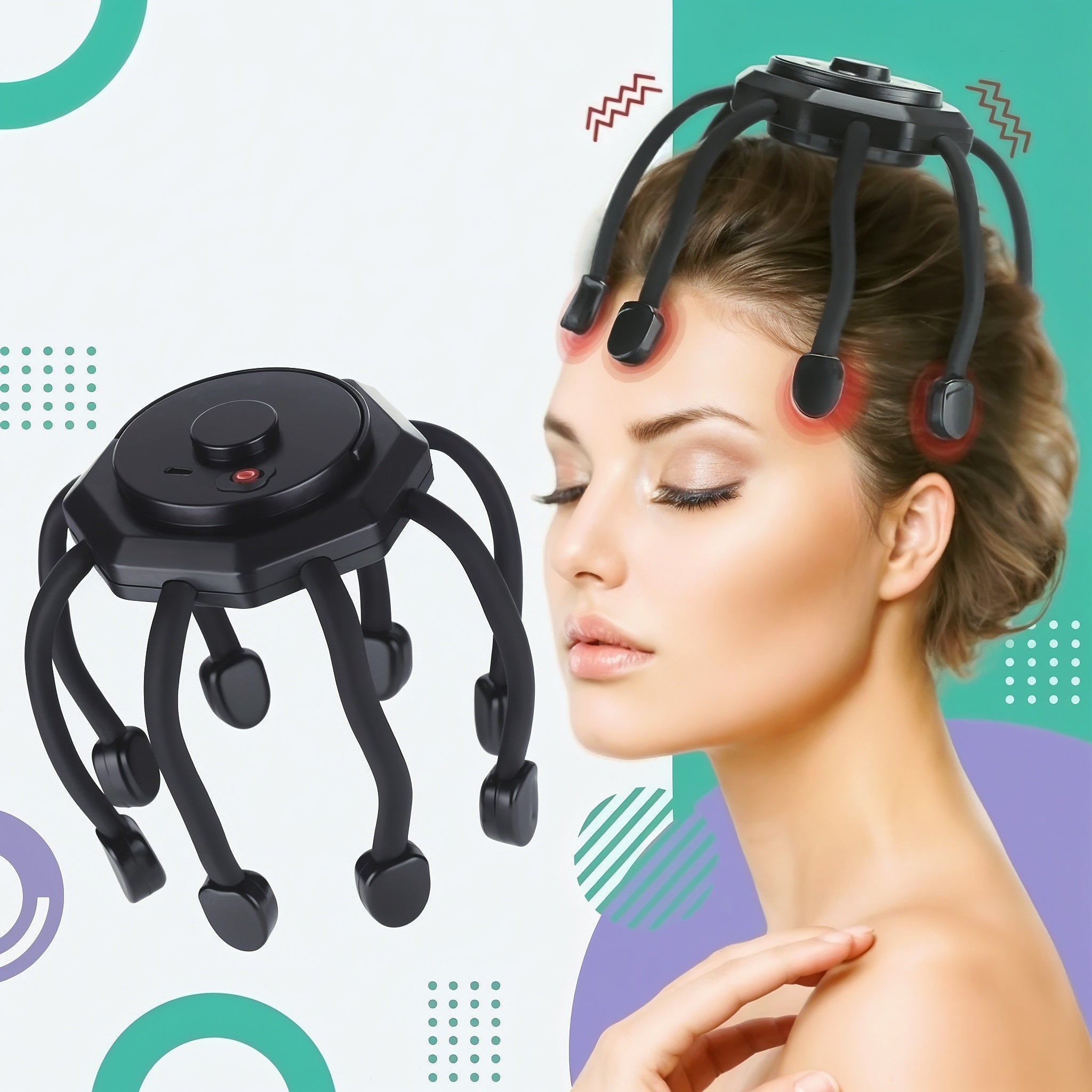 Relovvi™ Ultimate Recovery Set : Total Head, Neck & Eye Relief