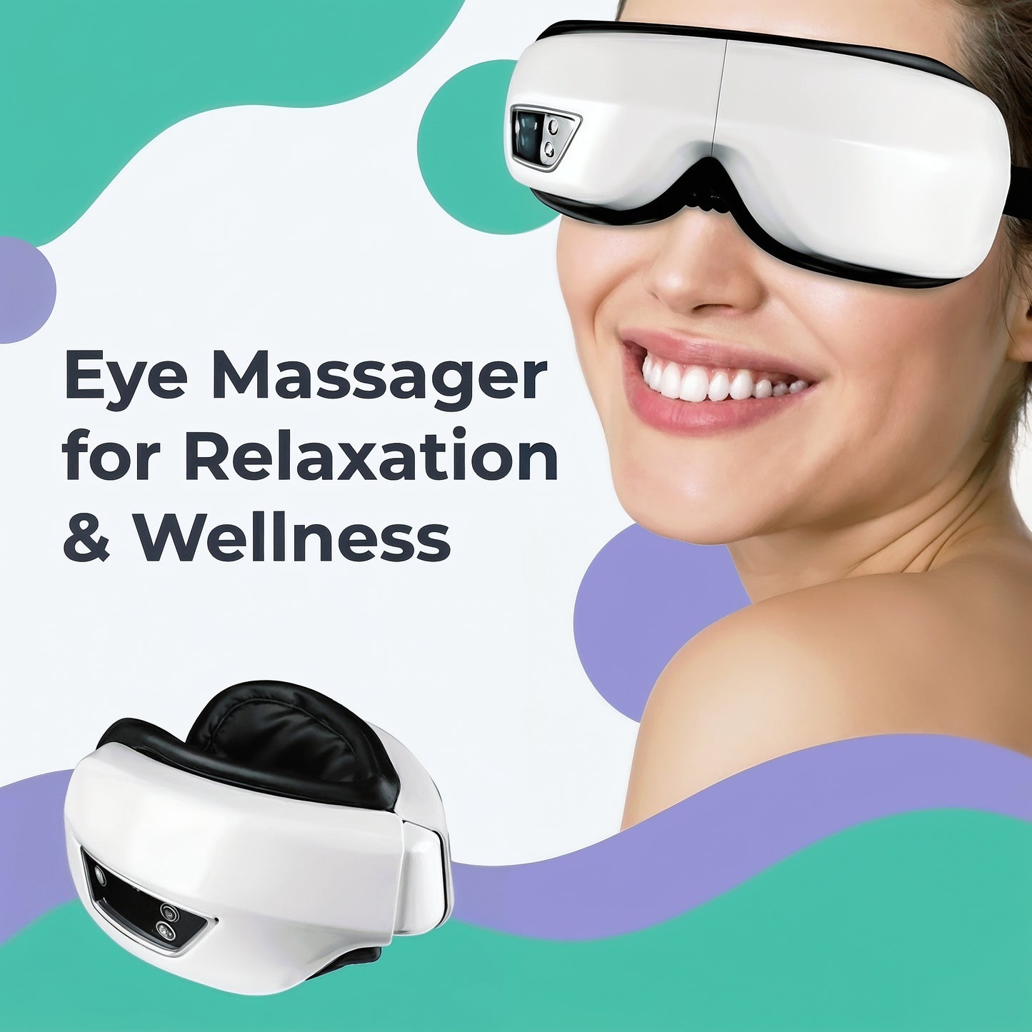 Relovvi™ Ultimate Recovery Set : Total Head, Neck & Eye Relief